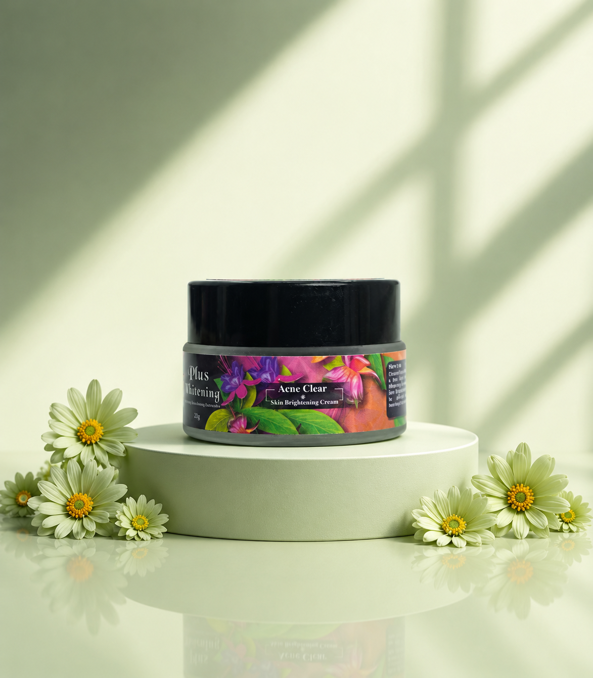 Plus Whitening Acne Clear & Skin Brightening Cream – 20G