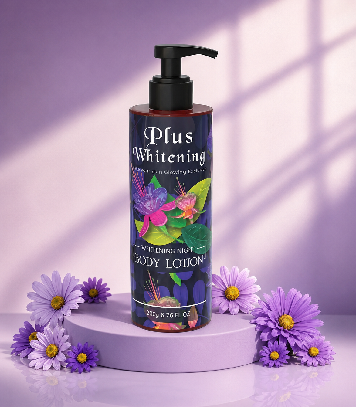 Plus Whitening Night Body Lotion – 200G