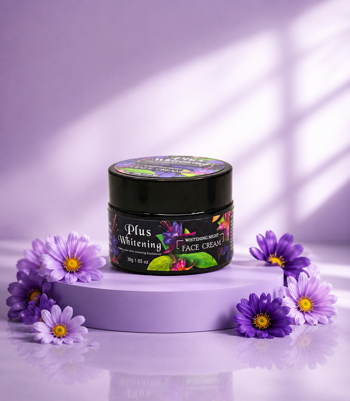 Plus Whitening Night Cream Set